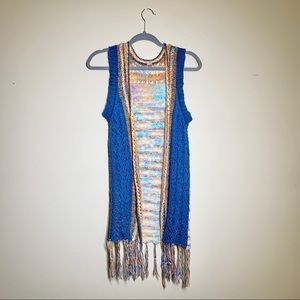 Knit Multicolor Vest